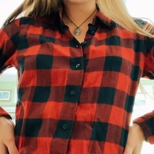 Flannel button up